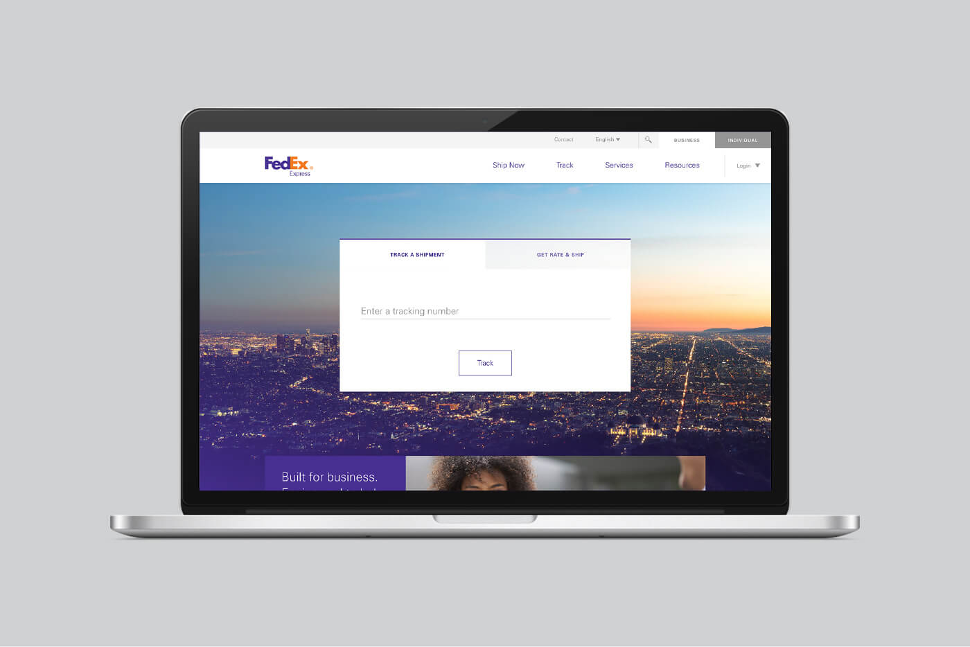 fedex-homepage-redesign